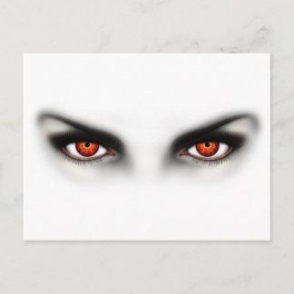Vamp Eyes Postcard