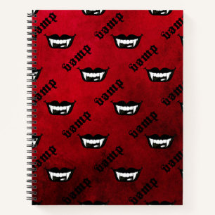 Vamp Gothic Red Notebook