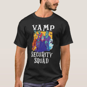 Vamp Security Squad   Easy Halloween Costume T-Shirt