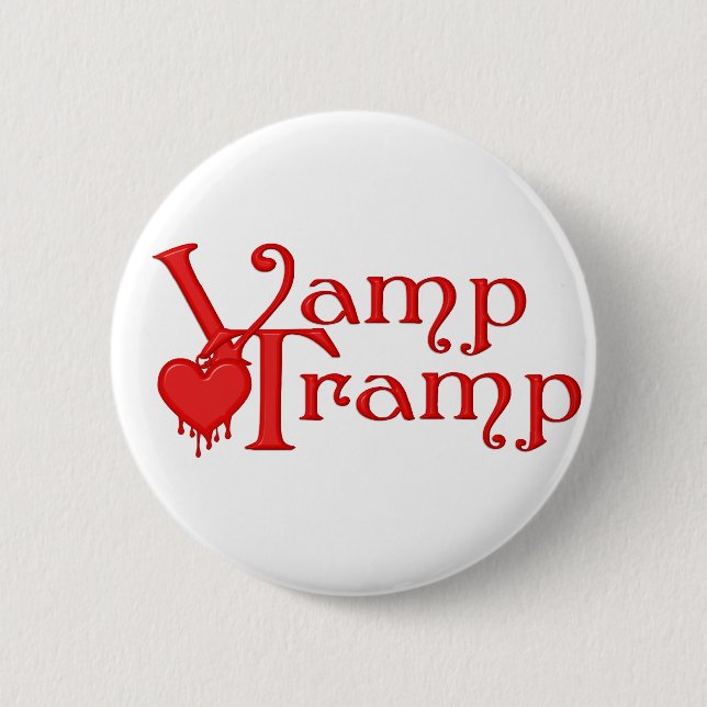 Vamp Tramp Fair Hero Series 2 Inch Round Button (Front)