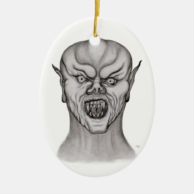 Vampir Ceramic Ornament (Front)