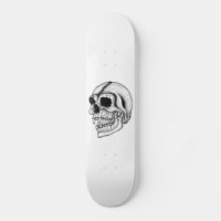 Vampir skull black and white design