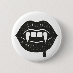 Vampire 2 Inch Round Button