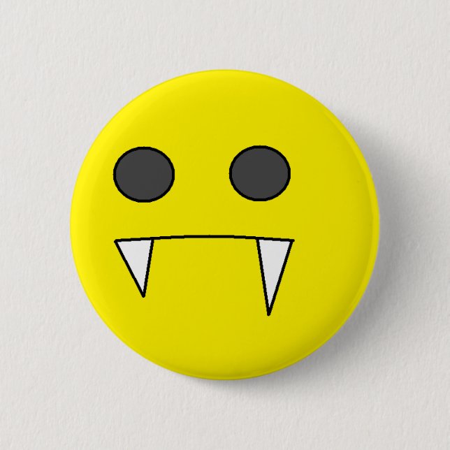 VAMPIRE 2 INCH ROUND BUTTON (Front)