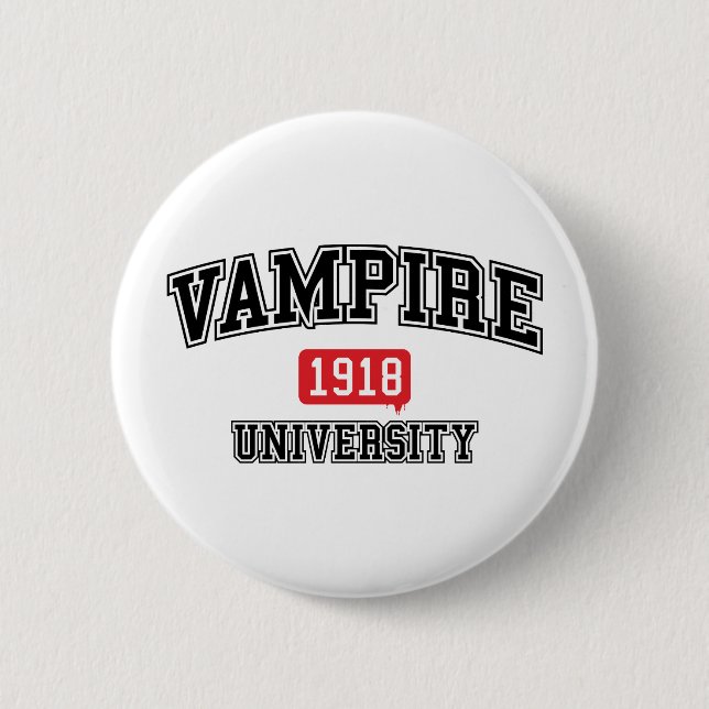 Vampire 2 Inch Round Button (Front)