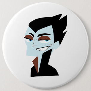 VAMPIRE 6 INCH ROUND BUTTON