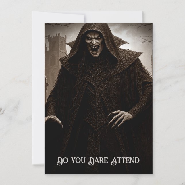 Vampire AI Invitation (Front)