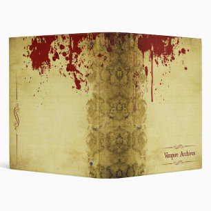 Vampire Archives Binder