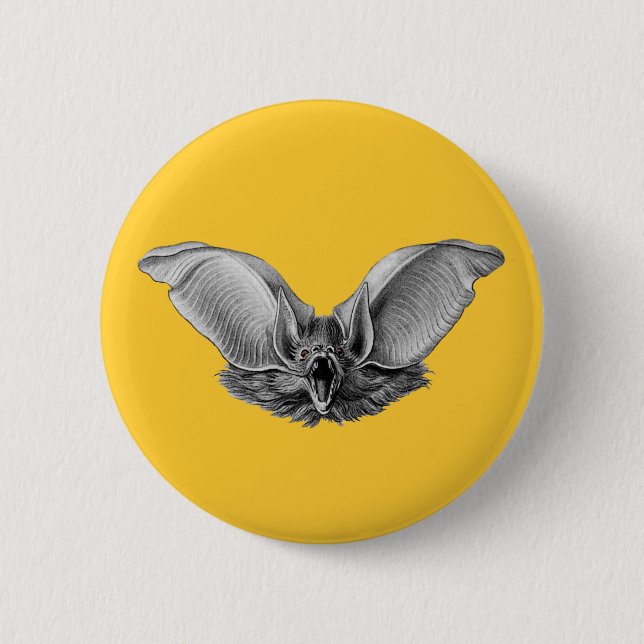 Vampire ? Bat ? 2 Inch Round Button (Front)