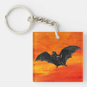 Vampire Bat Key Chain