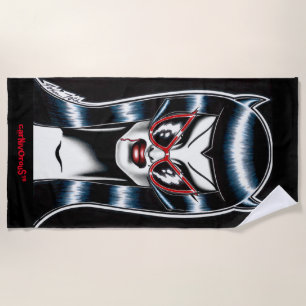 Vampire Beach Towel