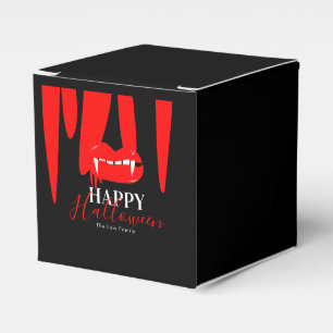 Vampire Blood Lips Halloween Birthday Party    Favor Box