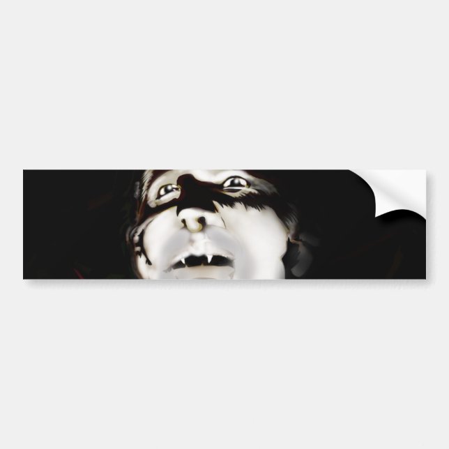 Vampire Bumper Sticker (Front)