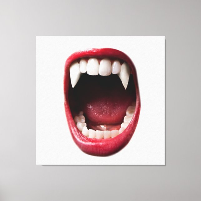 Vampire Canvas Print (Front)