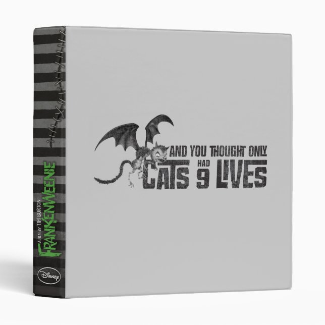 Vampire Cat: And You Thought Only Cats Had 9 Lives Binder (Front/Spine)