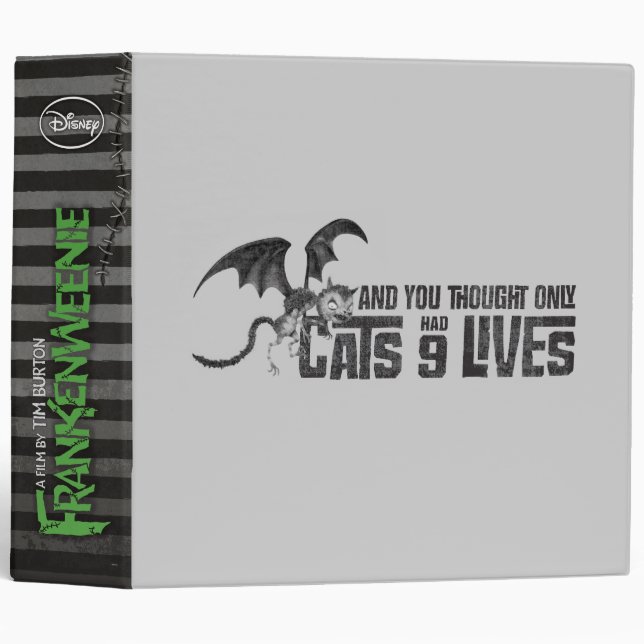 Vampire Cat: And You Thought Only Cats Had 9 Lives Binder (Front/Spine)