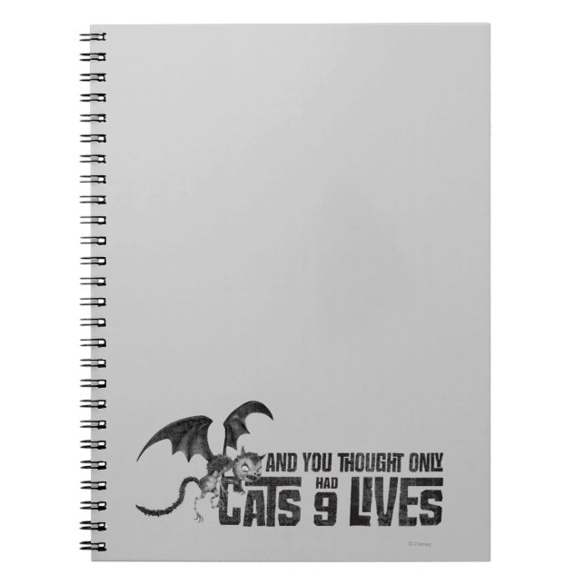 Vampire Cat: And You Thought Only Cats Had 9 Lives Notebook (Front)