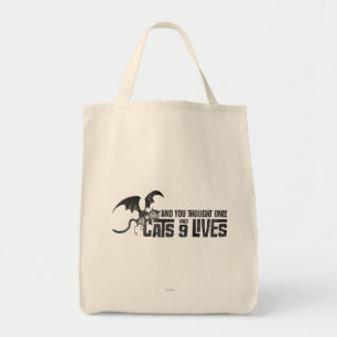 Vampire Cat: And You Thought Only Cats Had 9 Lives Tote Bag