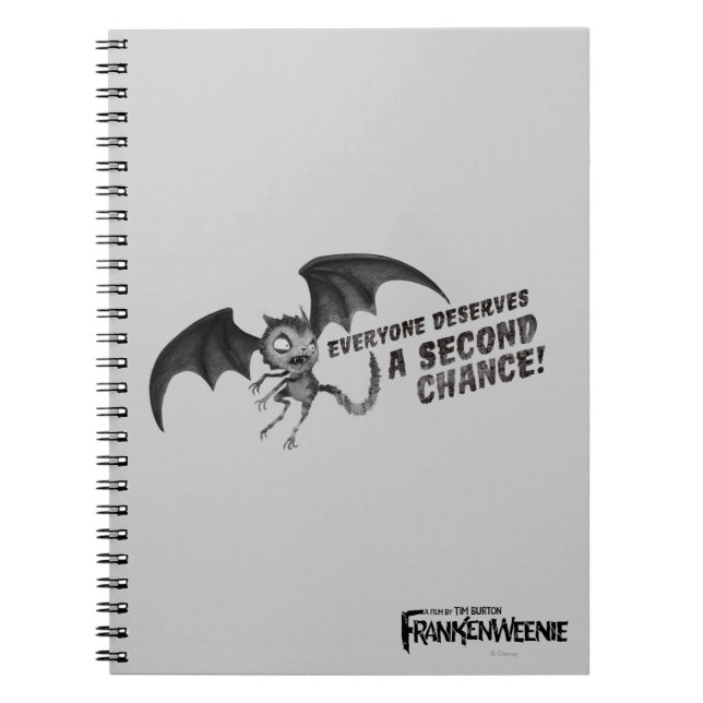 Vampire Cat: Everyone Deserves a Second Chance Notebook (Front)