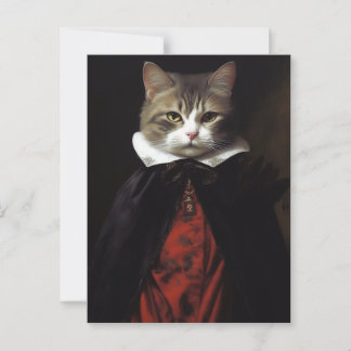 Vampire Cat Postcard