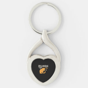 Vampire Cat's Halloween Classic T-Shirt Keychain