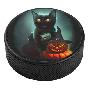 Vampire Chat et Assistant Citrouille Halloween Sur