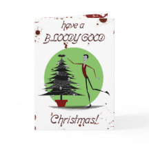 Vampire Christmas Card