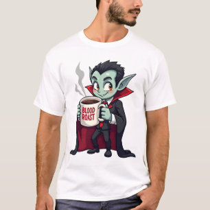 Vampire Coffee Lover � Spooky Latte Shirt