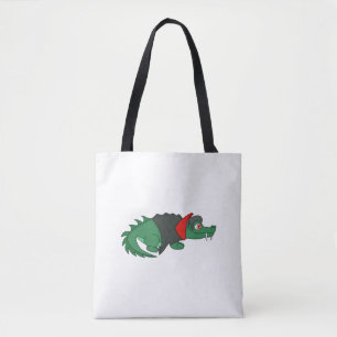 Vampire Crocodile Tote Bag