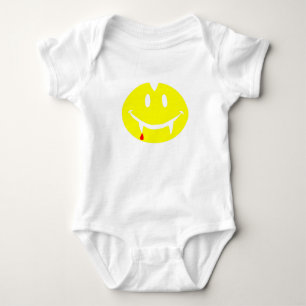 vampire emoji dracula baby bodysuit