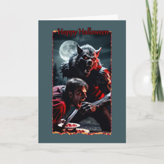 Vampire et Werewolf se battent sur la carte d'Hall