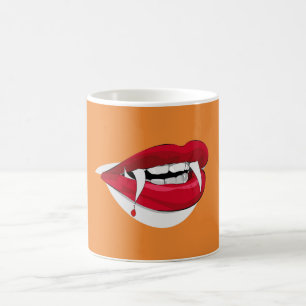 Vampire Fangs Coffee Mug