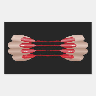 Vampire finger V.2 Sticker