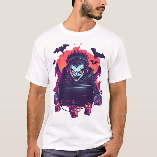  Vampire Gamer T-Shirt (Front)