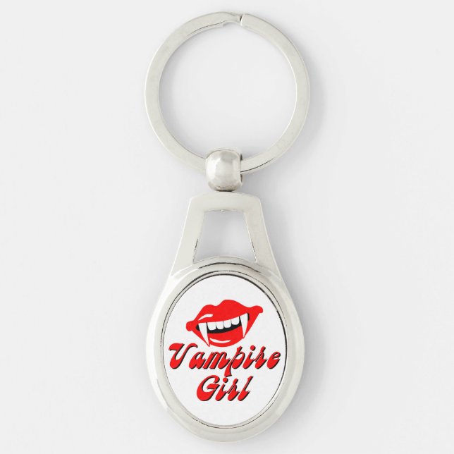 Vampire girl keychain (Front)