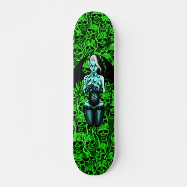vampire girl skateboard (Front)