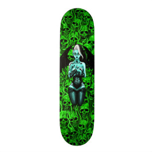 vampire girl skateboard