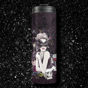 Vampire Glam   Moody Gothic Vampiress Thermal Tumbler