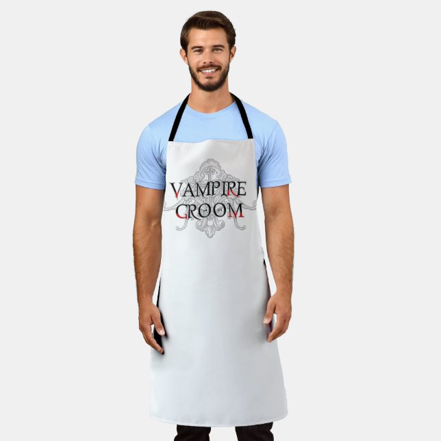 Vampire Groom Apron (Worn)