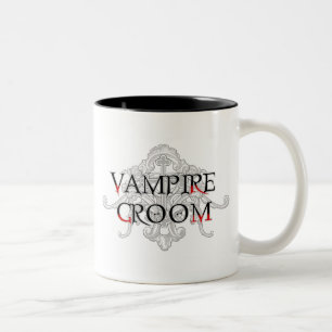 Vampire Groom Two-Tone Coffee Mug