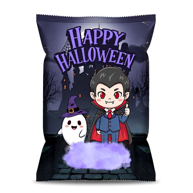 Vampire Halloween Chip Bag Wrappers Party Favours Notepad (Creator Uploaded)