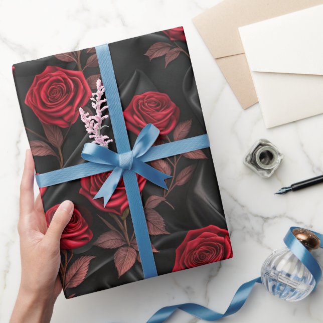 Vampire Halloween Pattern  Wrapping Paper (Gifting)