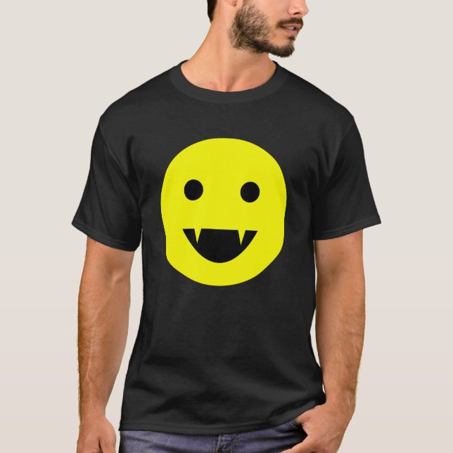 vampire happy face T-Shirt (Front)