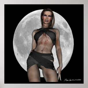 Vampire Huntress Poster