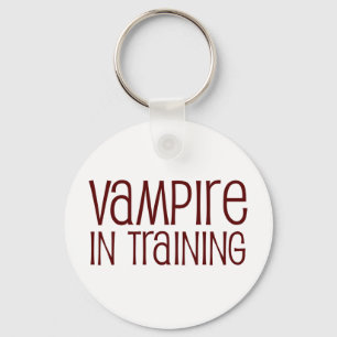 Vampire In Training Keychain