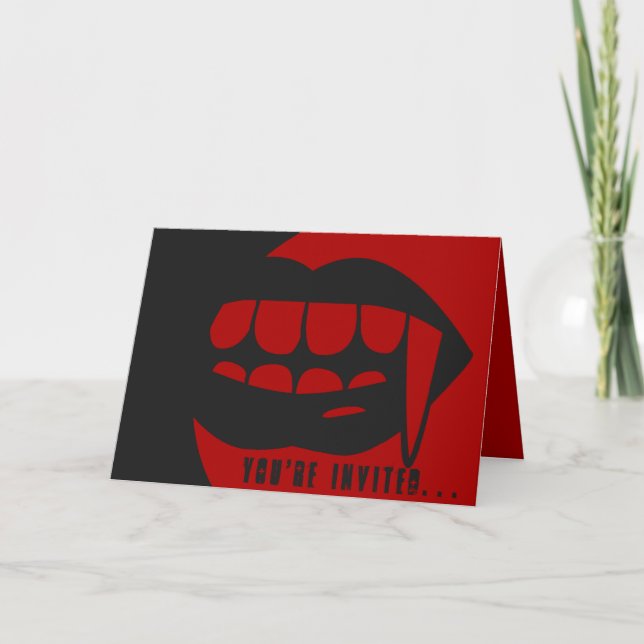 Vampire Invitation (Front)