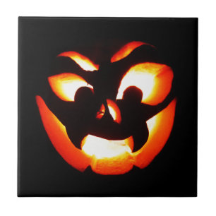 Vampire Jack-O-Lantern Tile