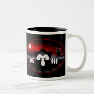 Vampire Kilroy- Black Mug