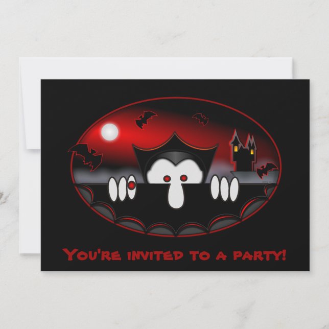 Vampire Kilroy Invitations (Front)