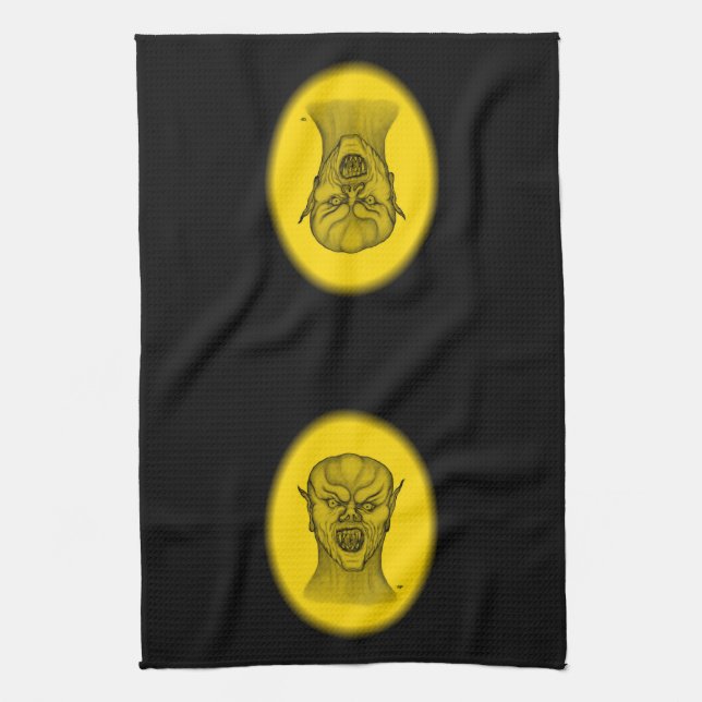 Vampire Kitchen Towel (Vertical)